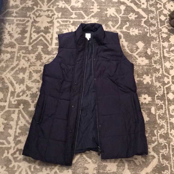 Coats | Jjill Long Puffer Vest | Poshmark
